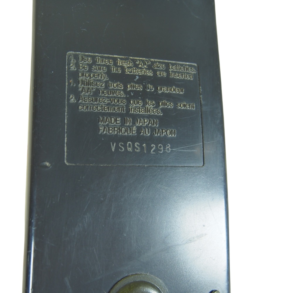Panasonic VCR TV R Tune Display Remote Control VSQS1298 Program Director - Picture 6 of 8